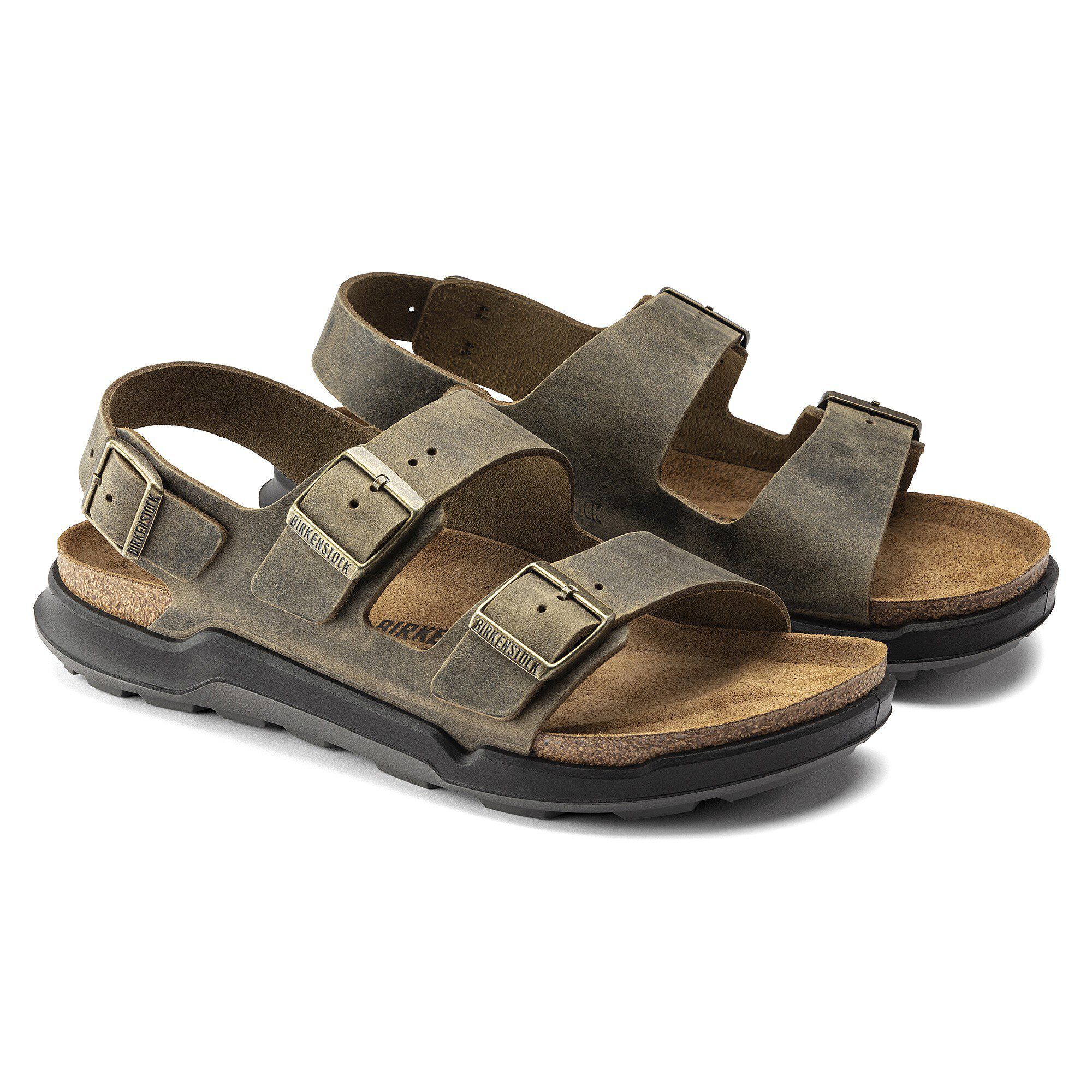 Milano Crosstown Homme Cuir Cireux
