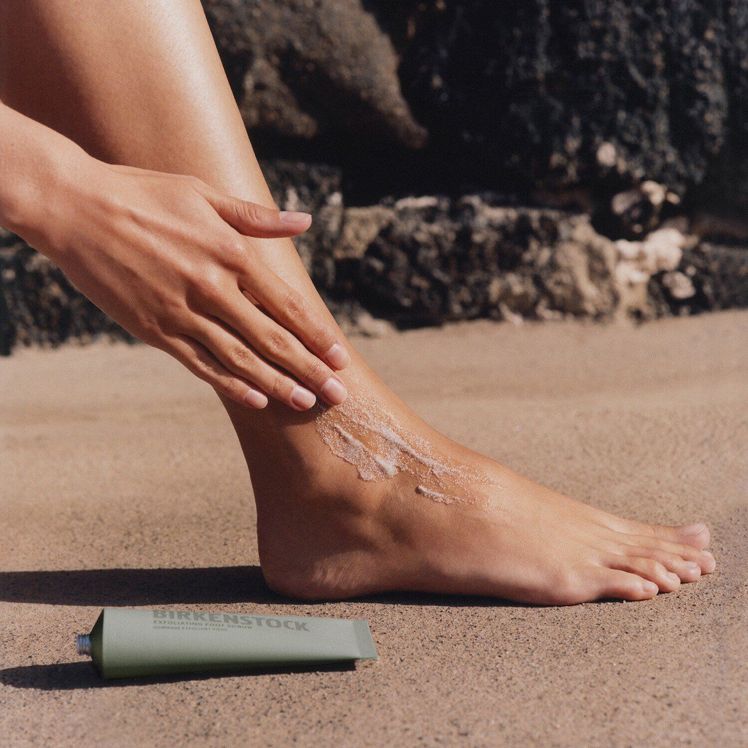 Gommage pour les pieds
