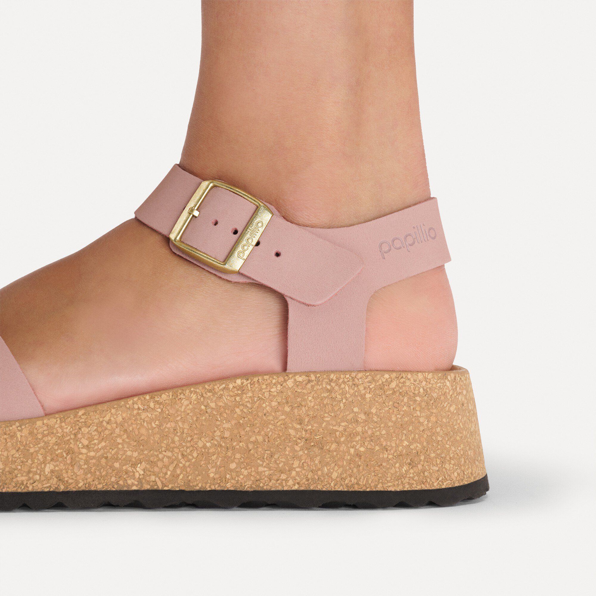 Sandalette Glenda en cuir nubuck