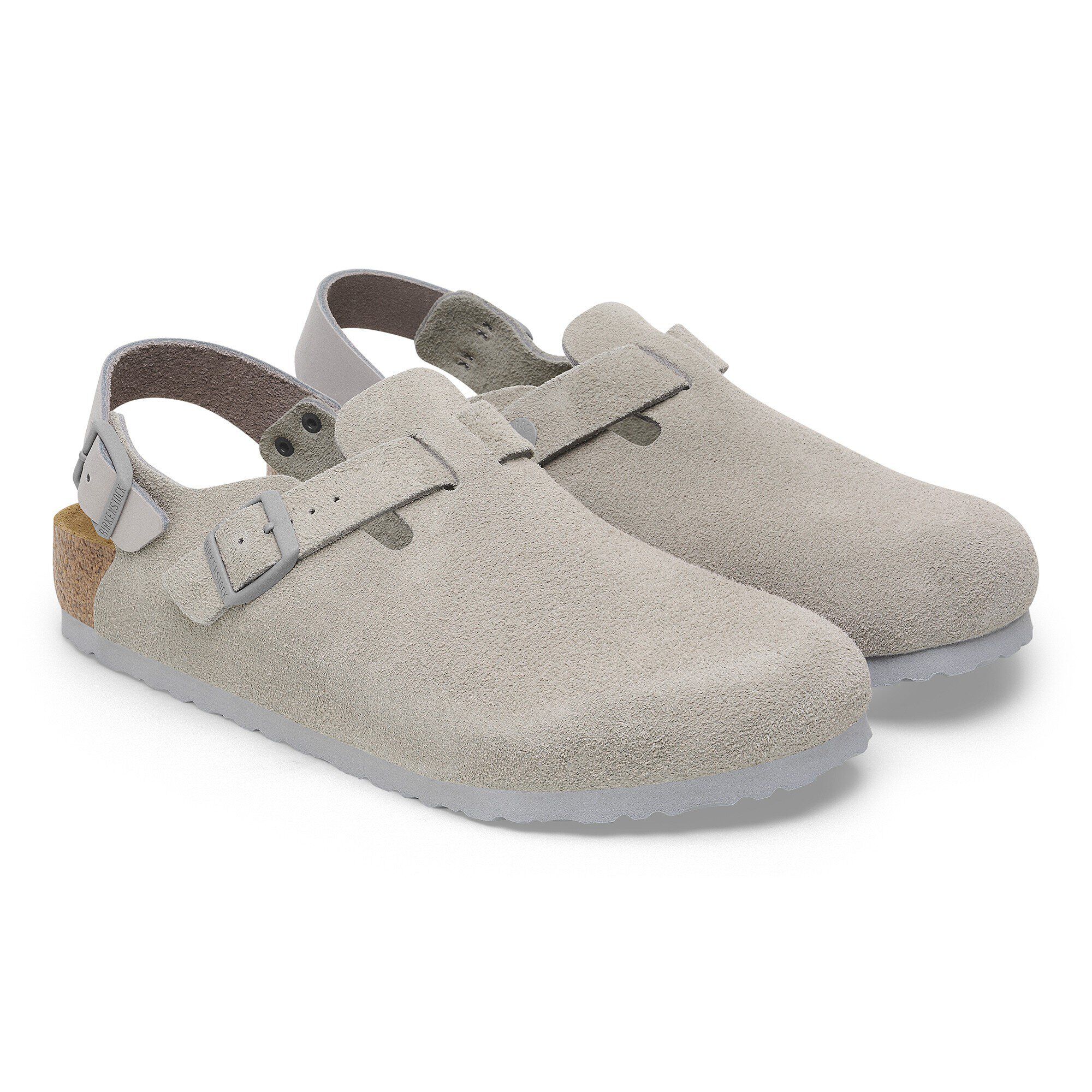 Chausson Tokio en cuir velours