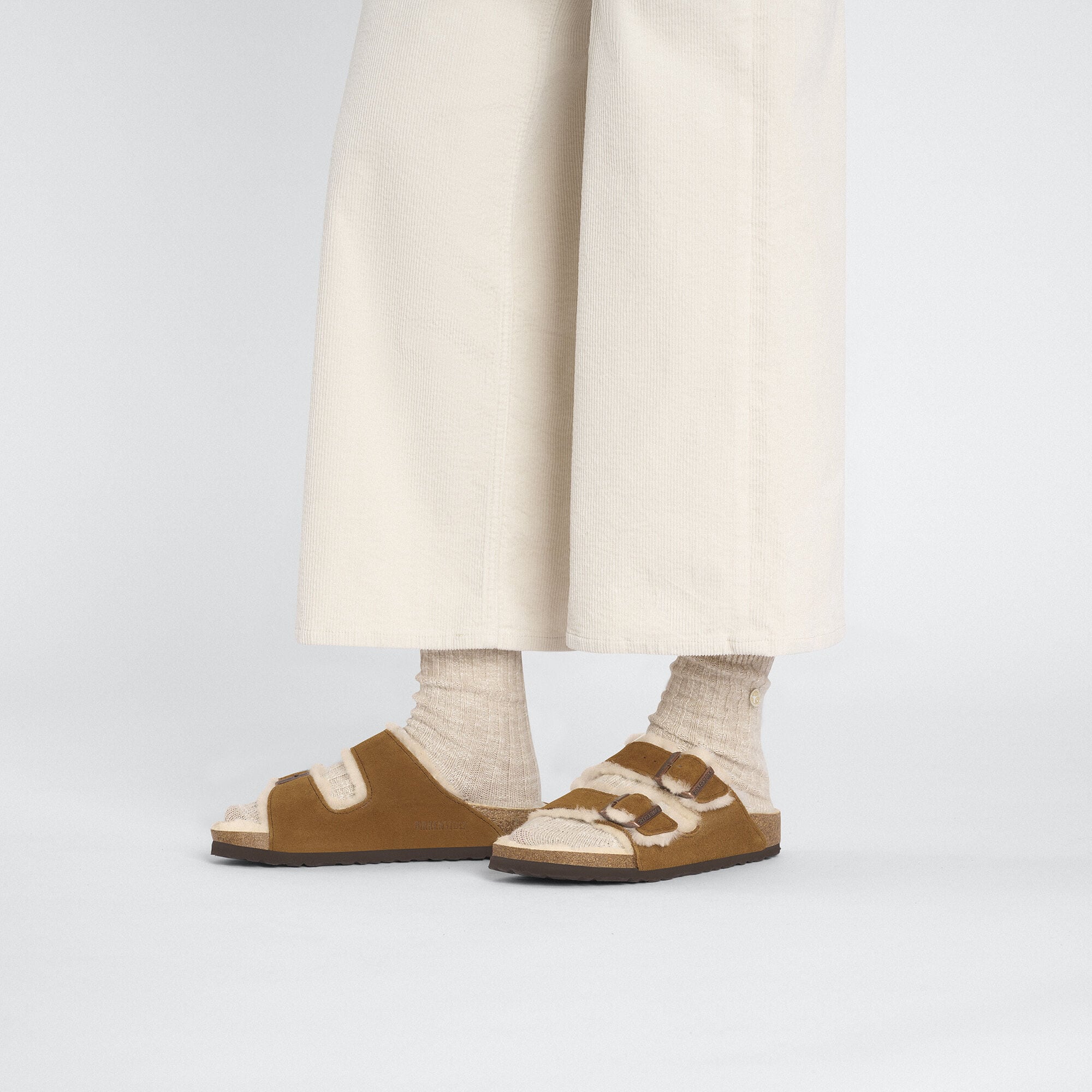 Ensemble Arizona Shearling et Coton Slub