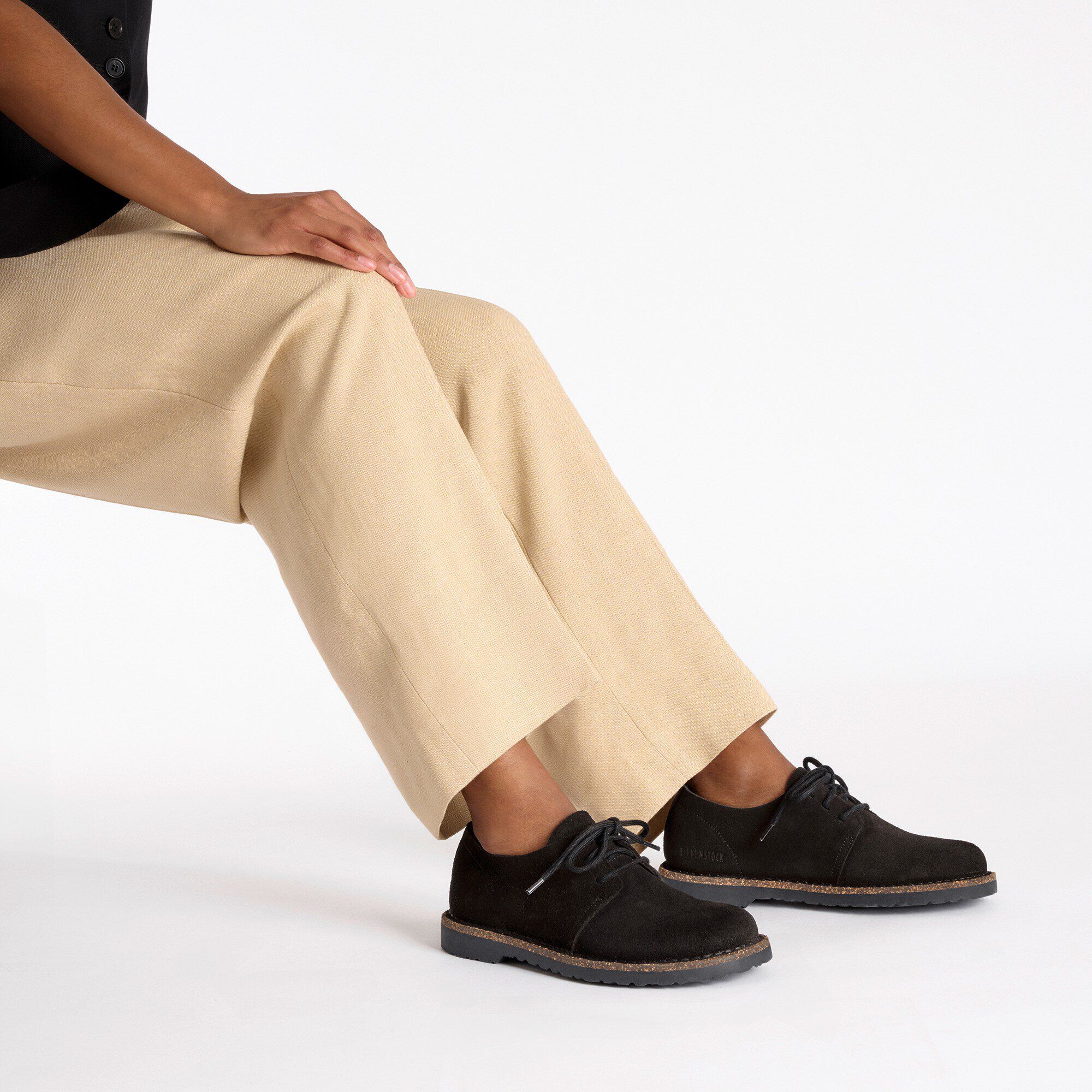 Uppsala Low Cuir Velours