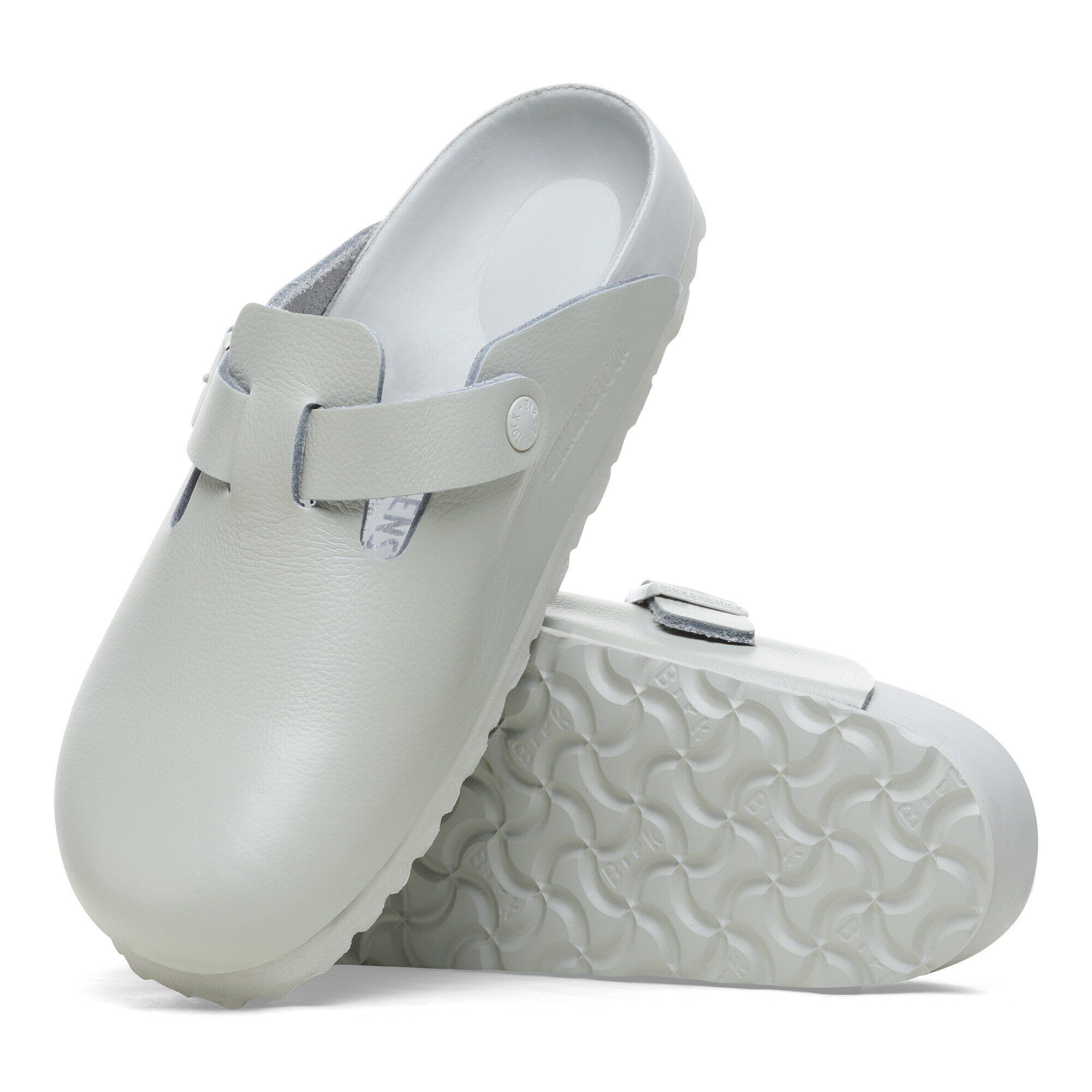 Birkenstock Boston en cuir naturel