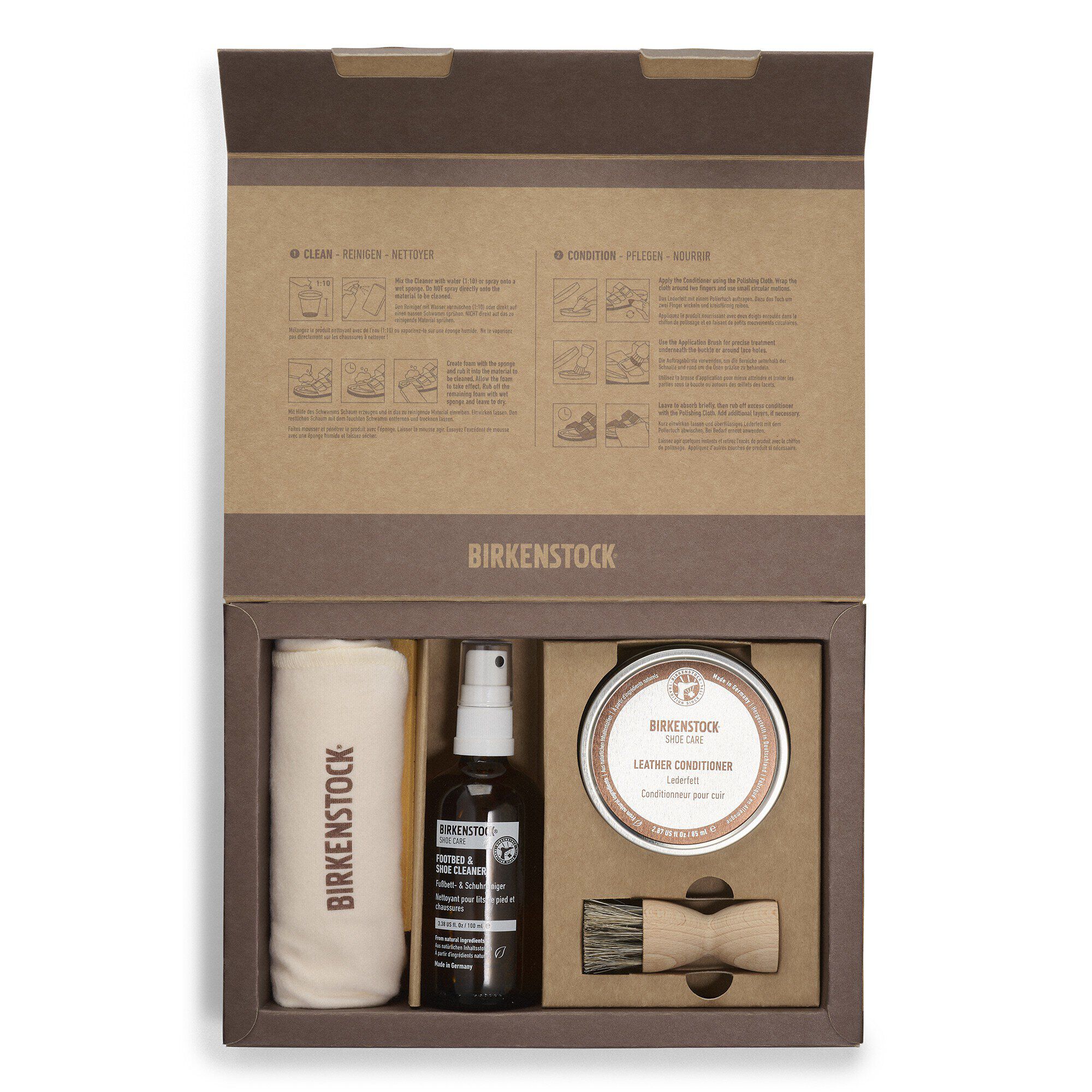 Kit d'entretien cuir huilé