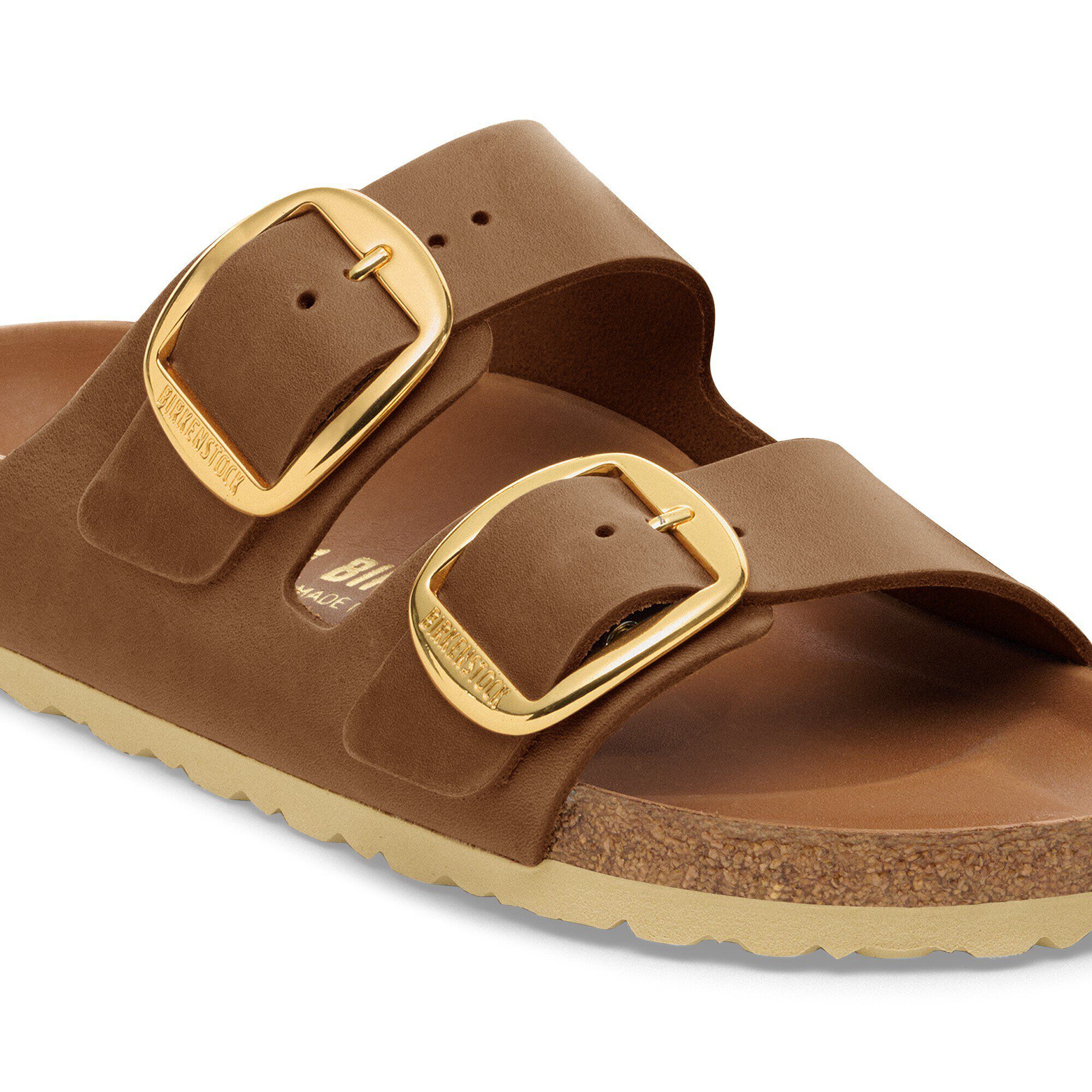 Arizona Big Buckle Cuir Naturel Huilé