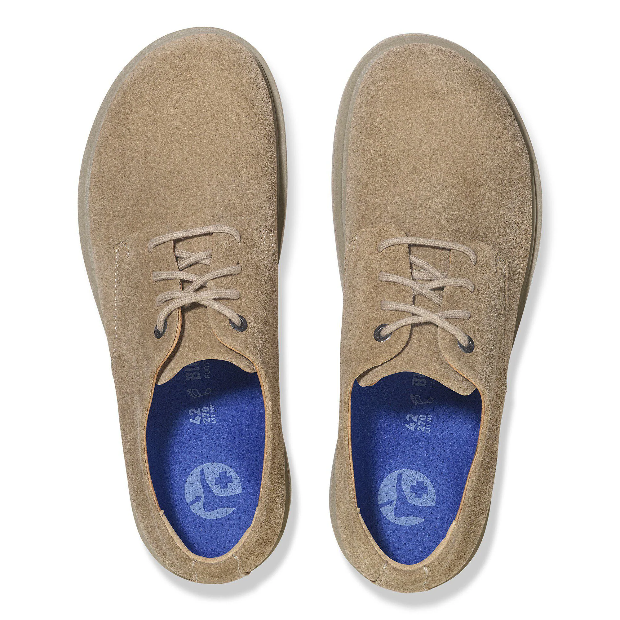 Mocassin en cuir velours Highwood à lacets