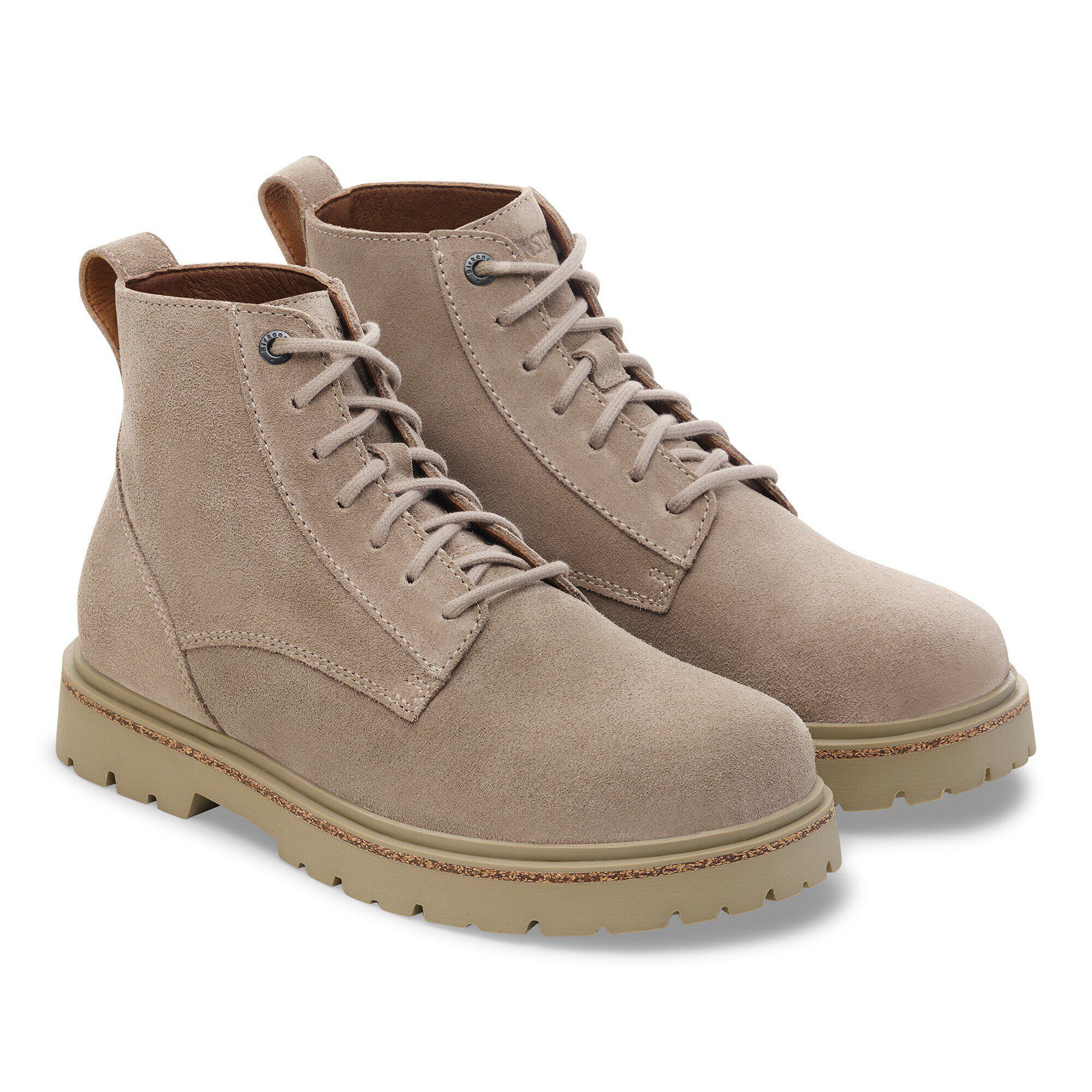 Bottes Chelsea mi-basses en cuir velours Highwood