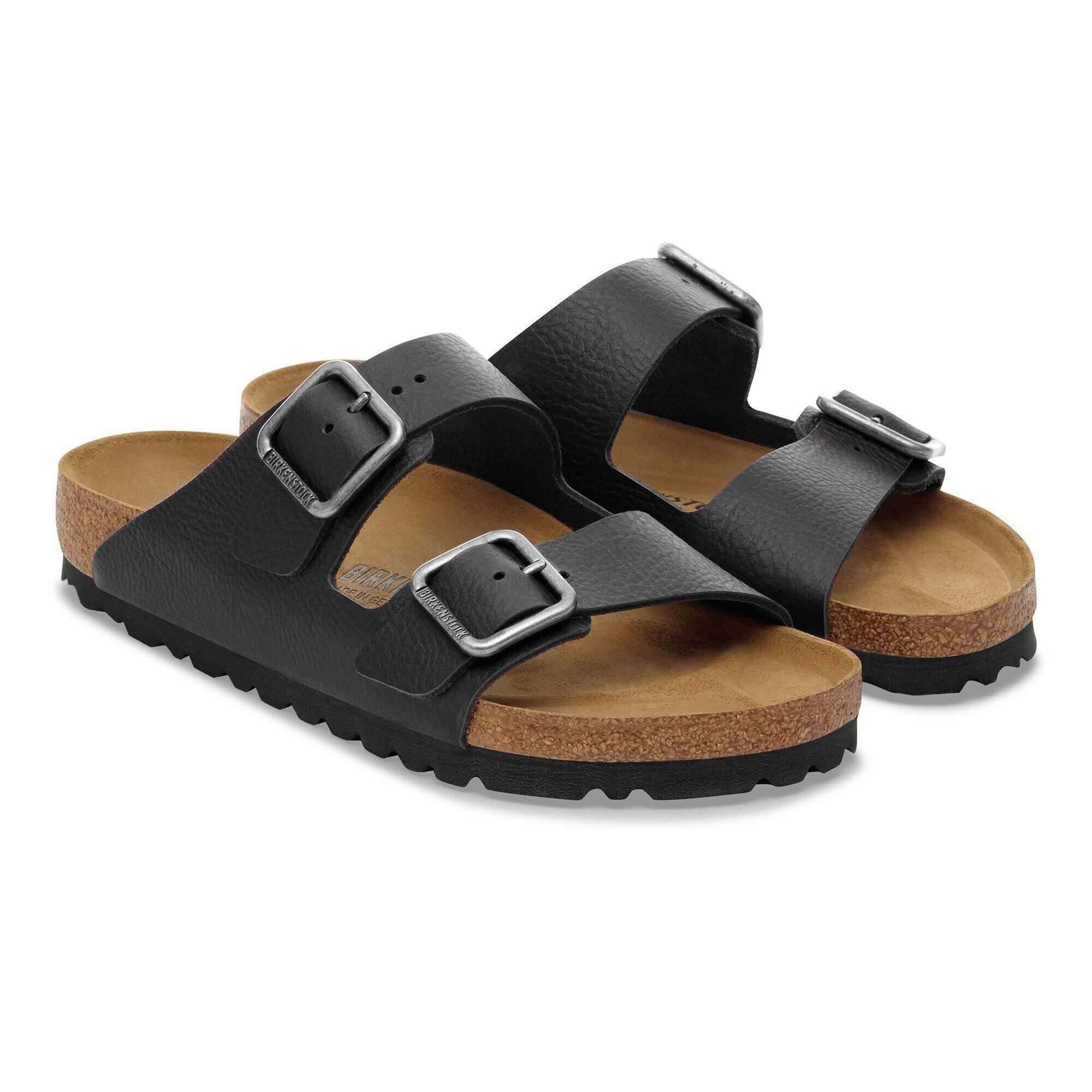 Boucle de ceinture en fil de fer Arizona cuir naturel