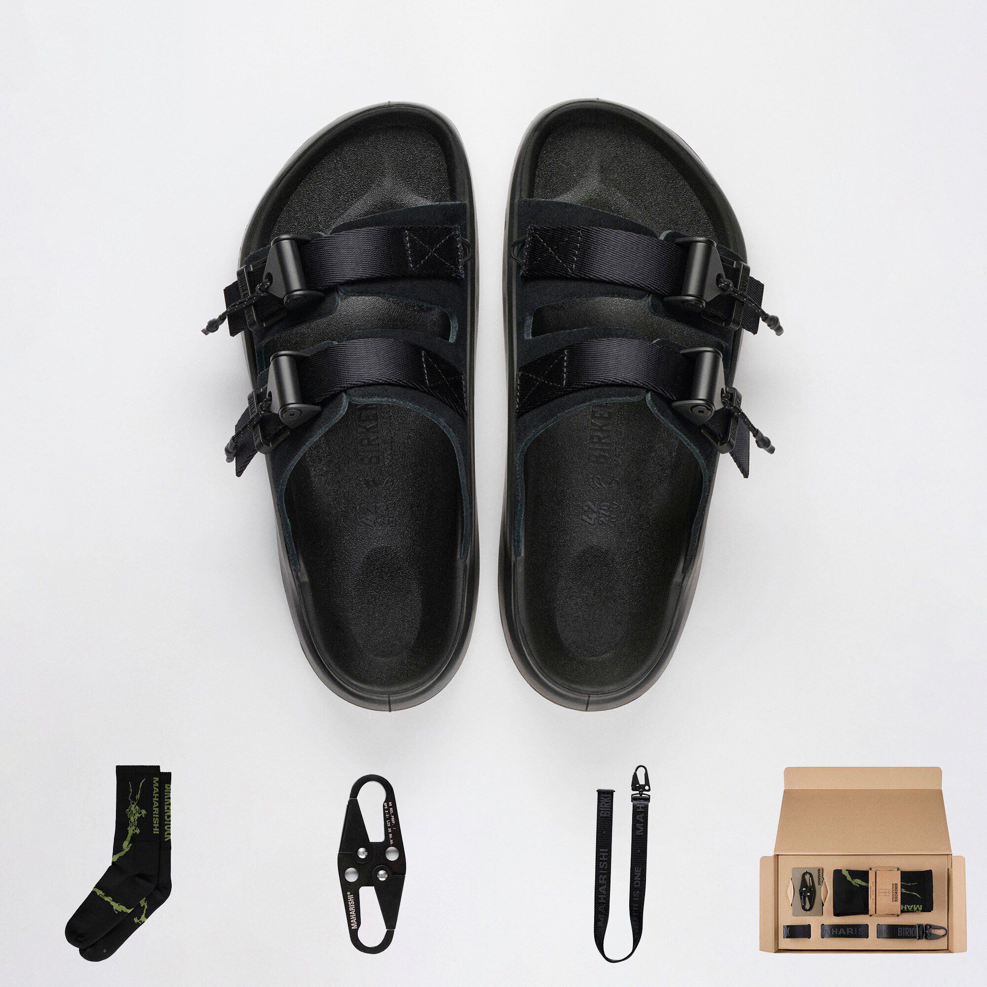 Pack Maharishi Cuir nubuck/tissu