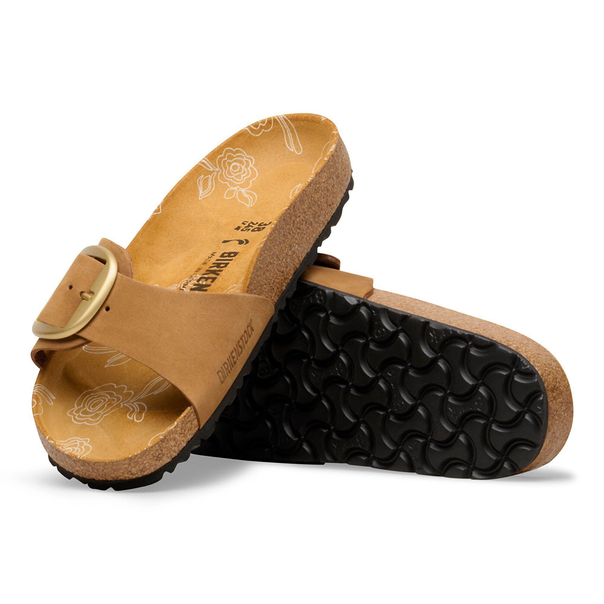 Birkenstock Madrid Grande Boucle Cuir Nubuck