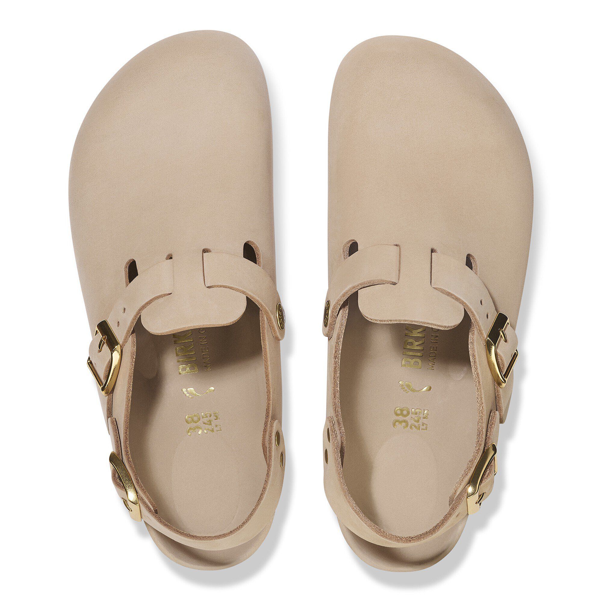 Clog Tokio en cuir nubuck
