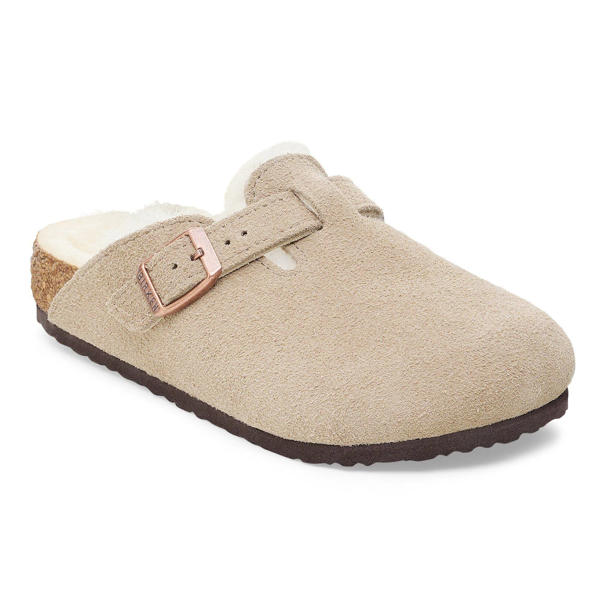 Boston Shearling Enfants Cuir de Suède/Poil