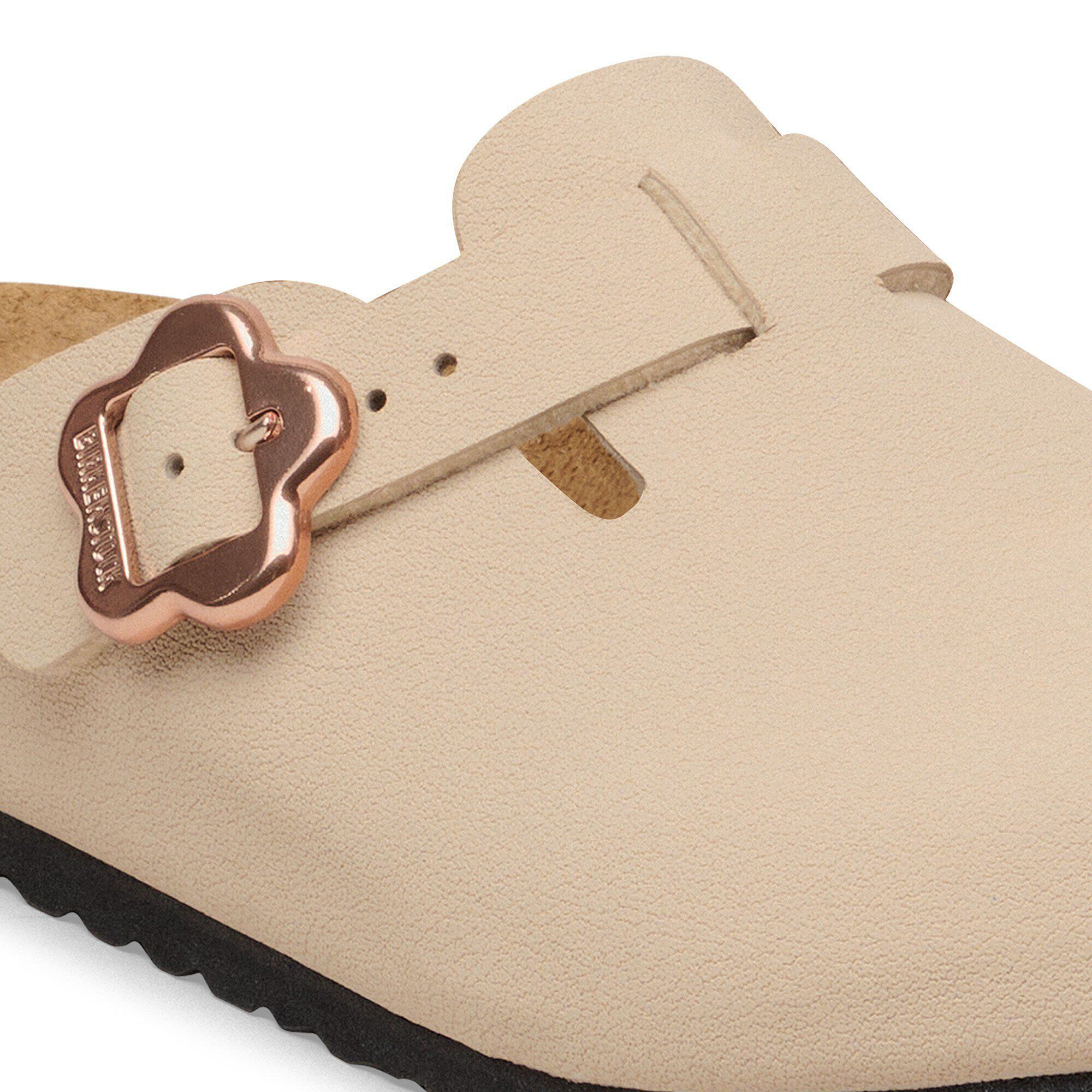 Boston Flower Buckle Enfant Birko-Flor Nubuck