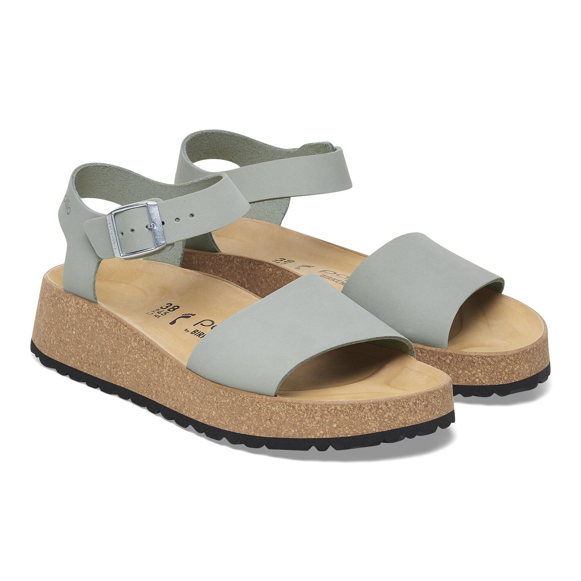 Sandalette Glenda en cuir nubuck