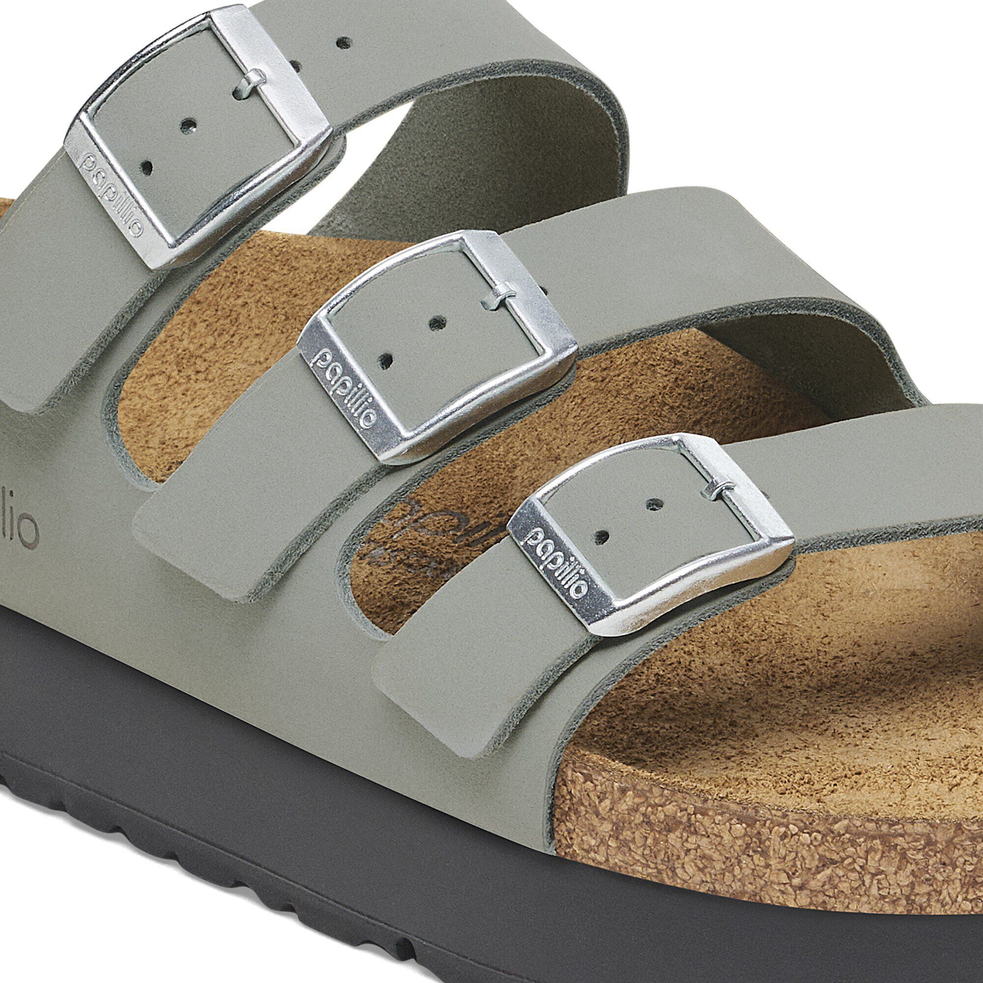 Plateforme Florida en cuir nubuck