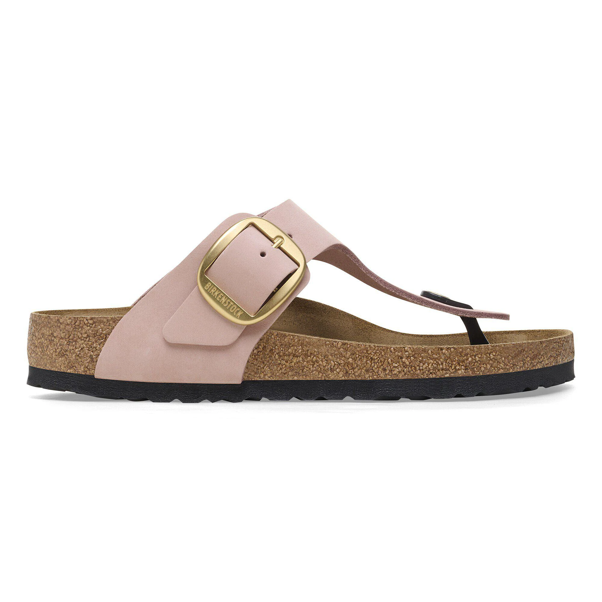 Birkenstock Gizeh Grande Boucle Cuir Nubuck