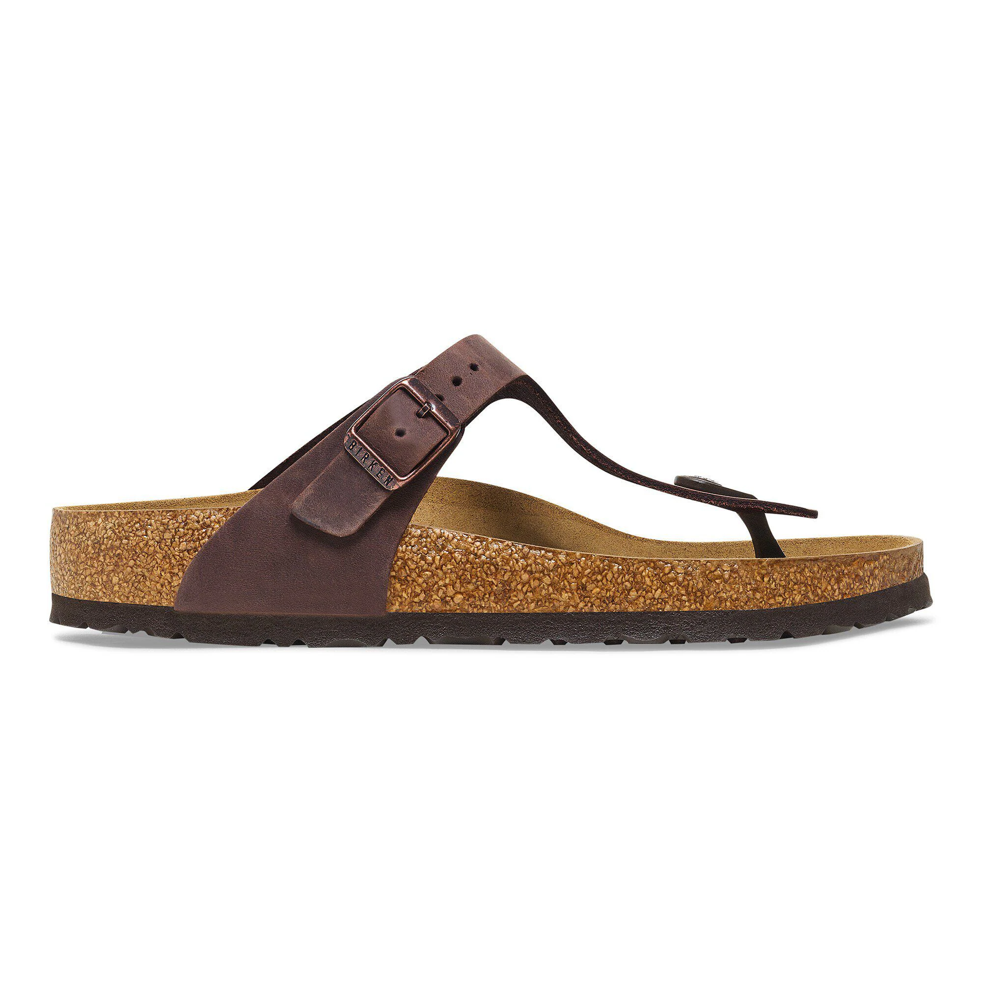 Birkenstock Gizeh Cuir Naturel Huilé