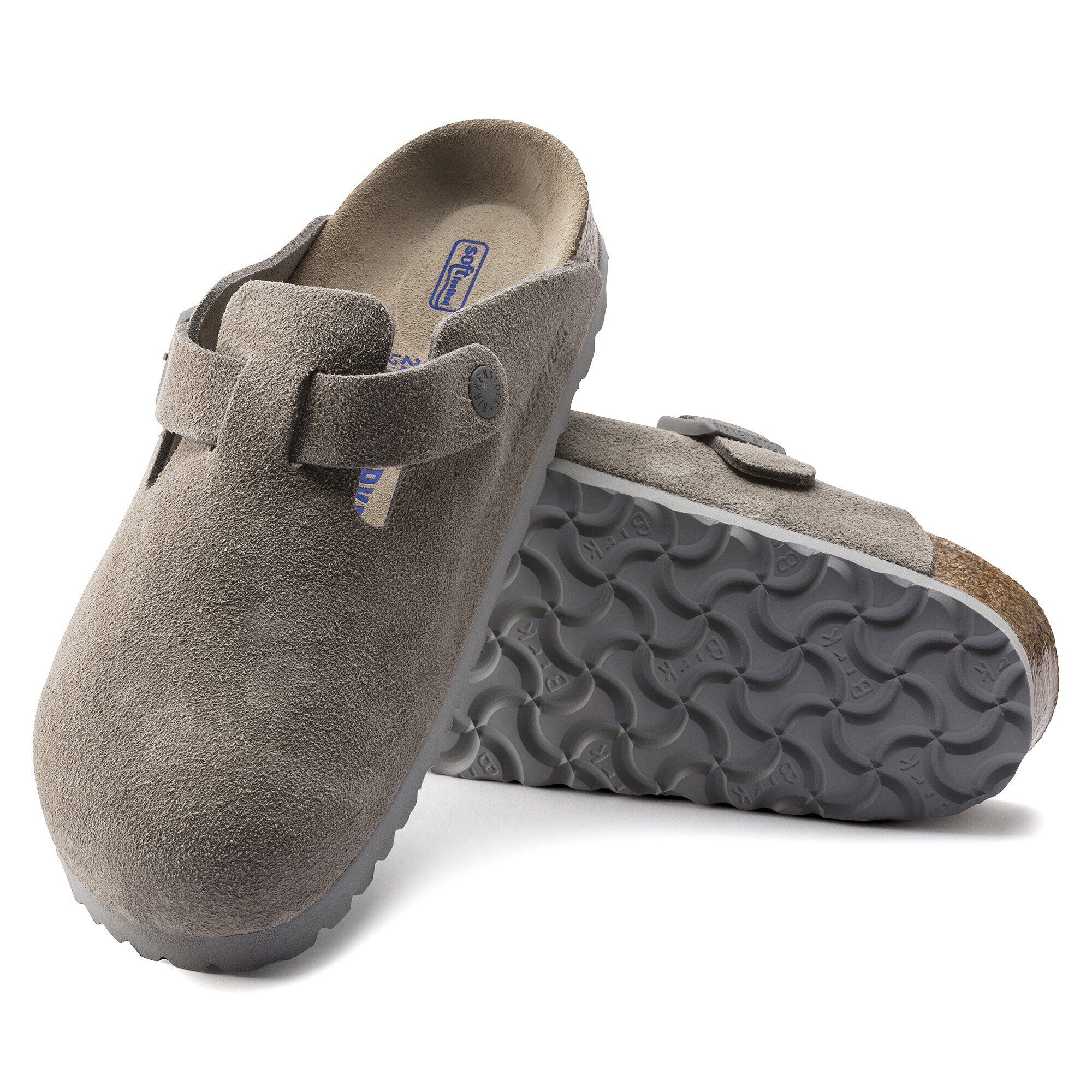 Boston Soft Footbed Suede Leather