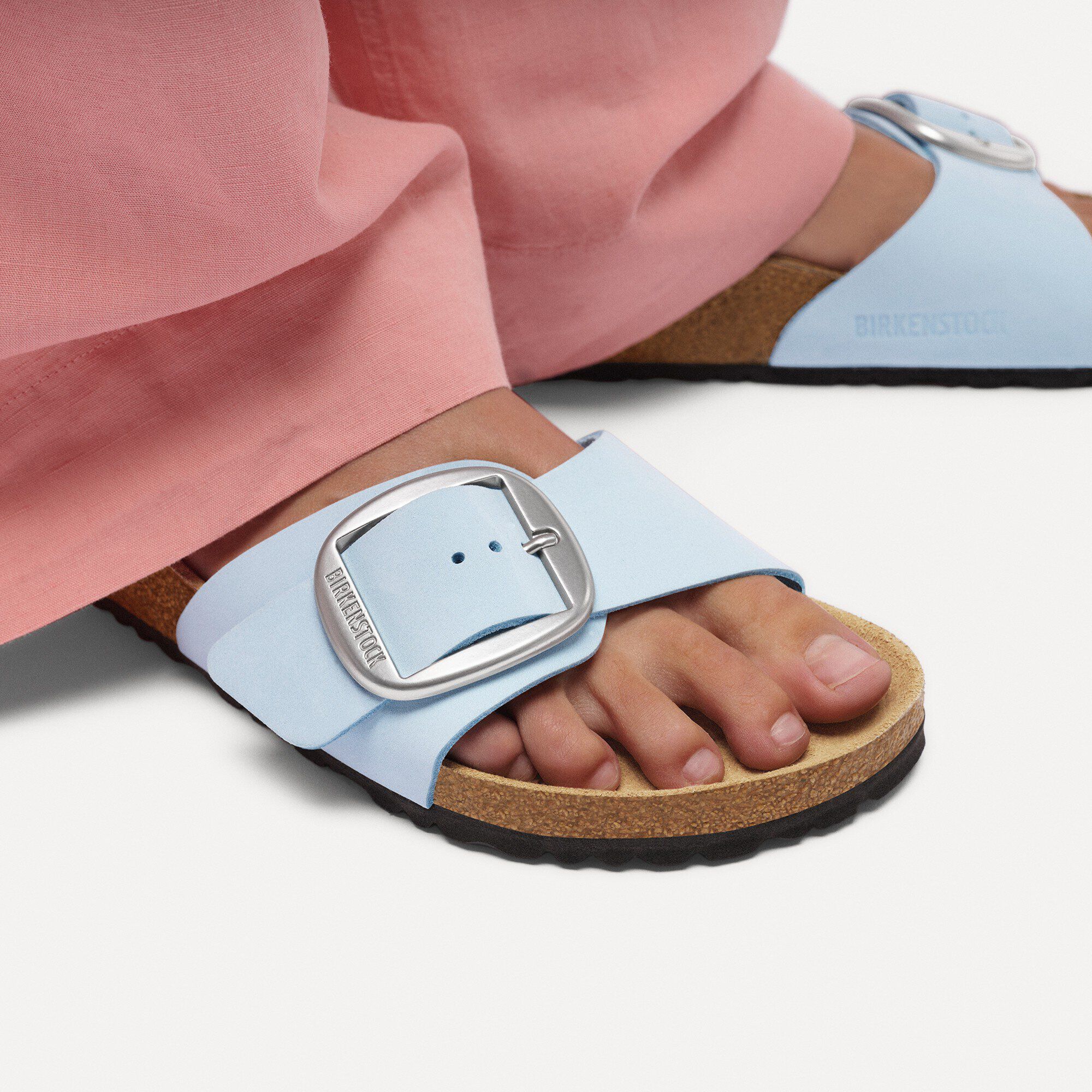 Birkenstock Madrid Grande Boucle Cuir Nubuck