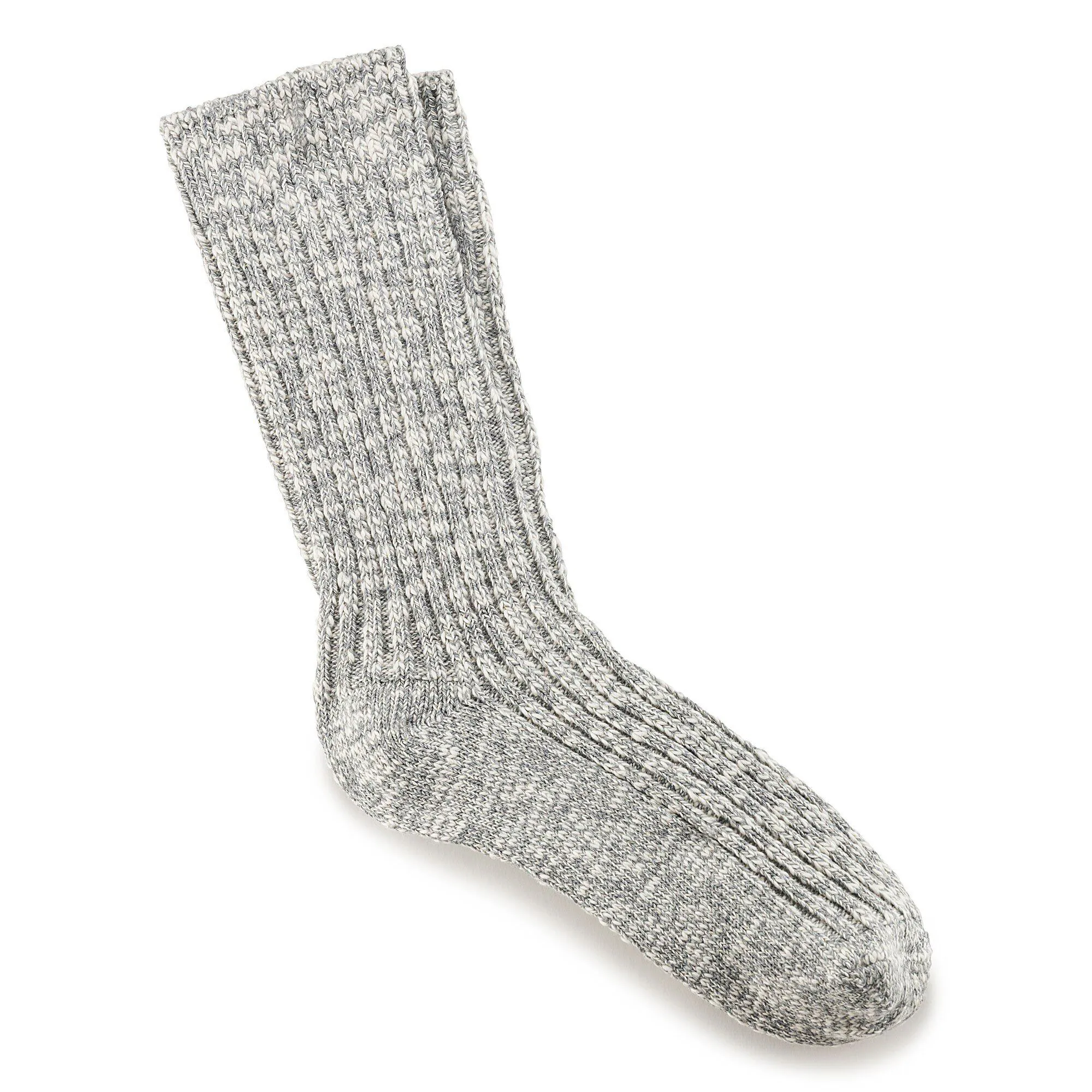 Chaussette en coton à texture coton/coton/polyamide/élasthan