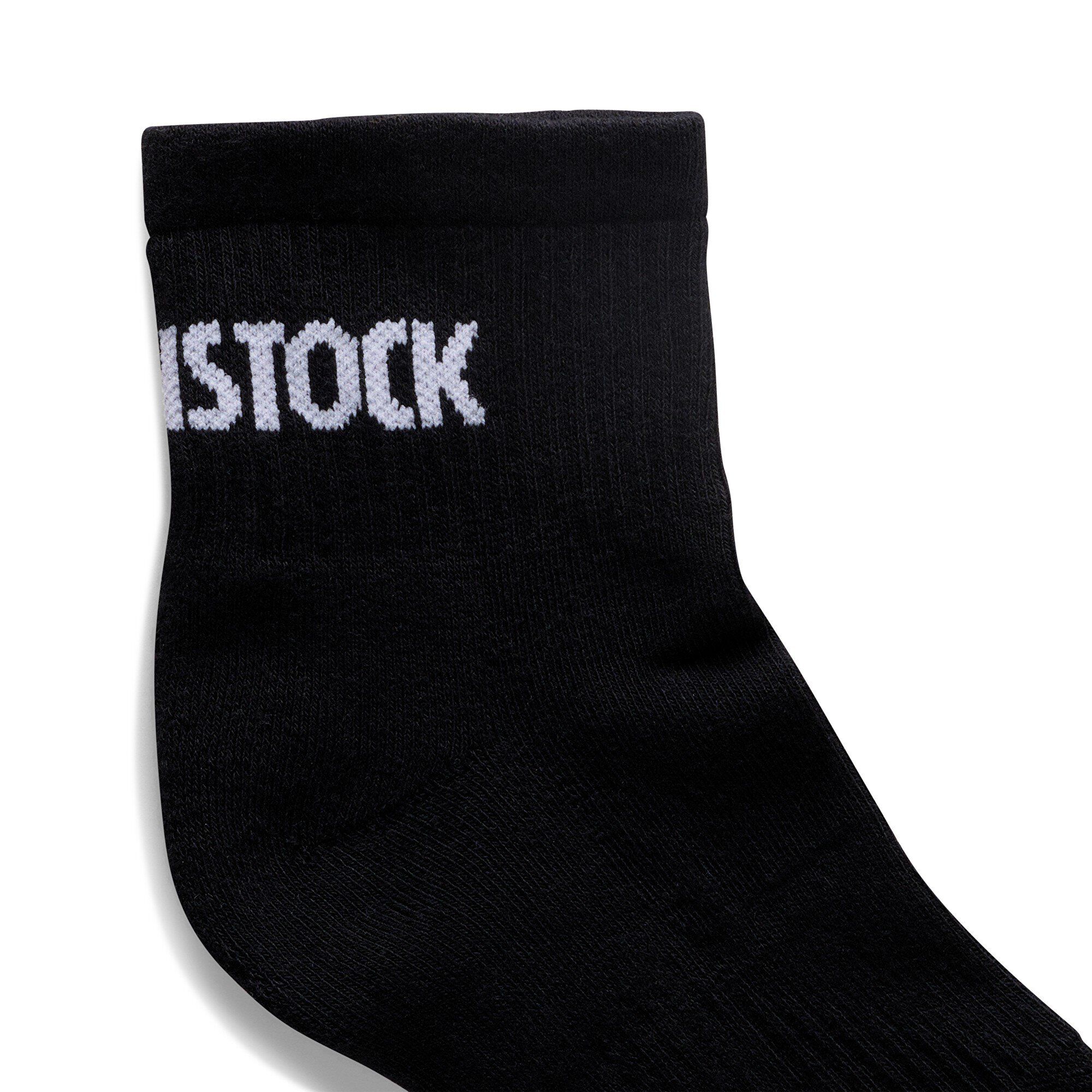 Chaussettes coton col de pied coton/polyamide/élasthanne