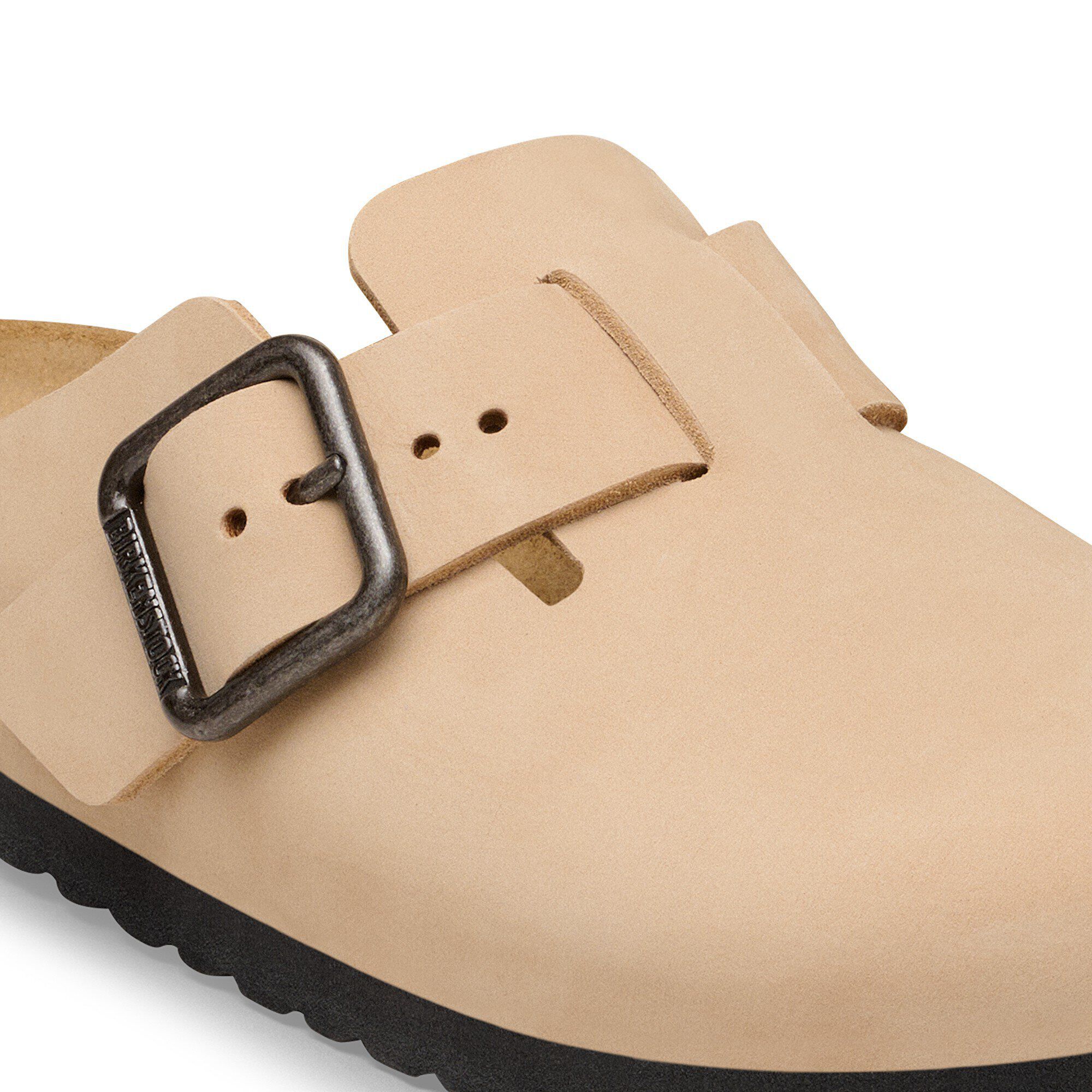 Boucle de serrage Boston en cuir nubuck