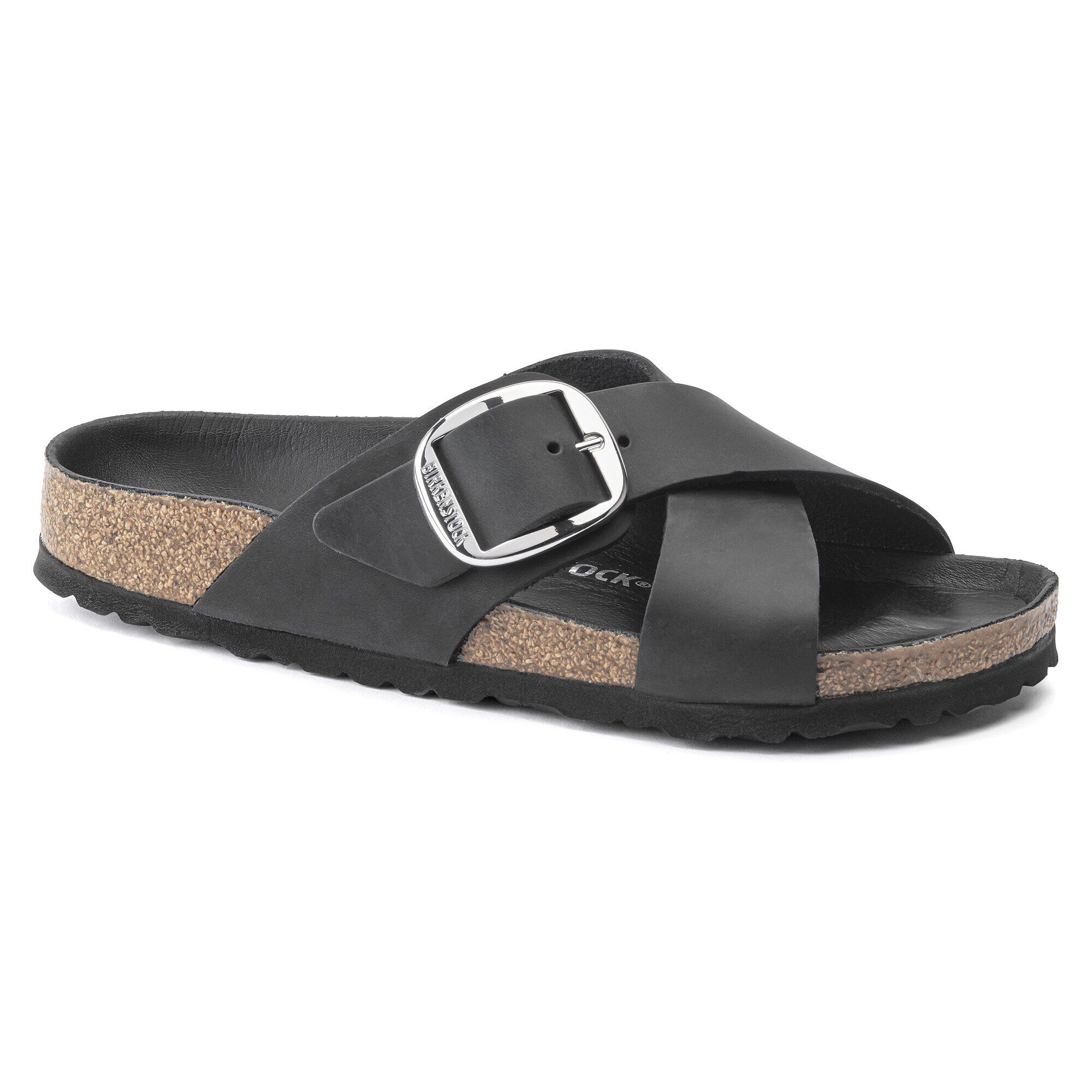 Siena Big Buckle Cuir Naturel Huilé