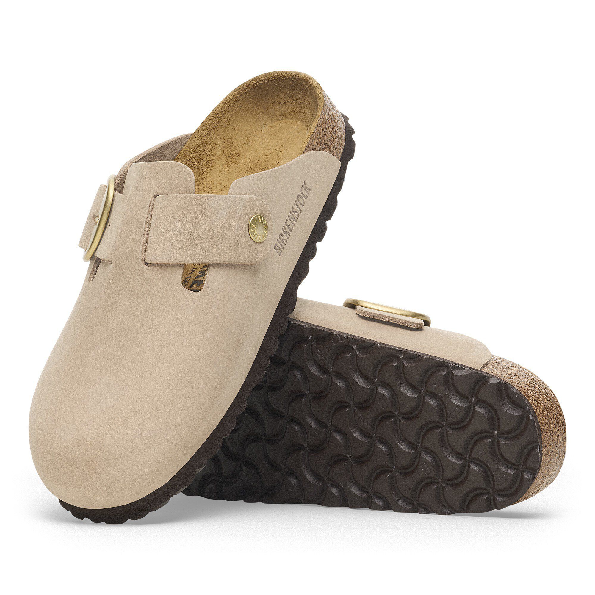 Boston Big Buckle Cuir Nubuck