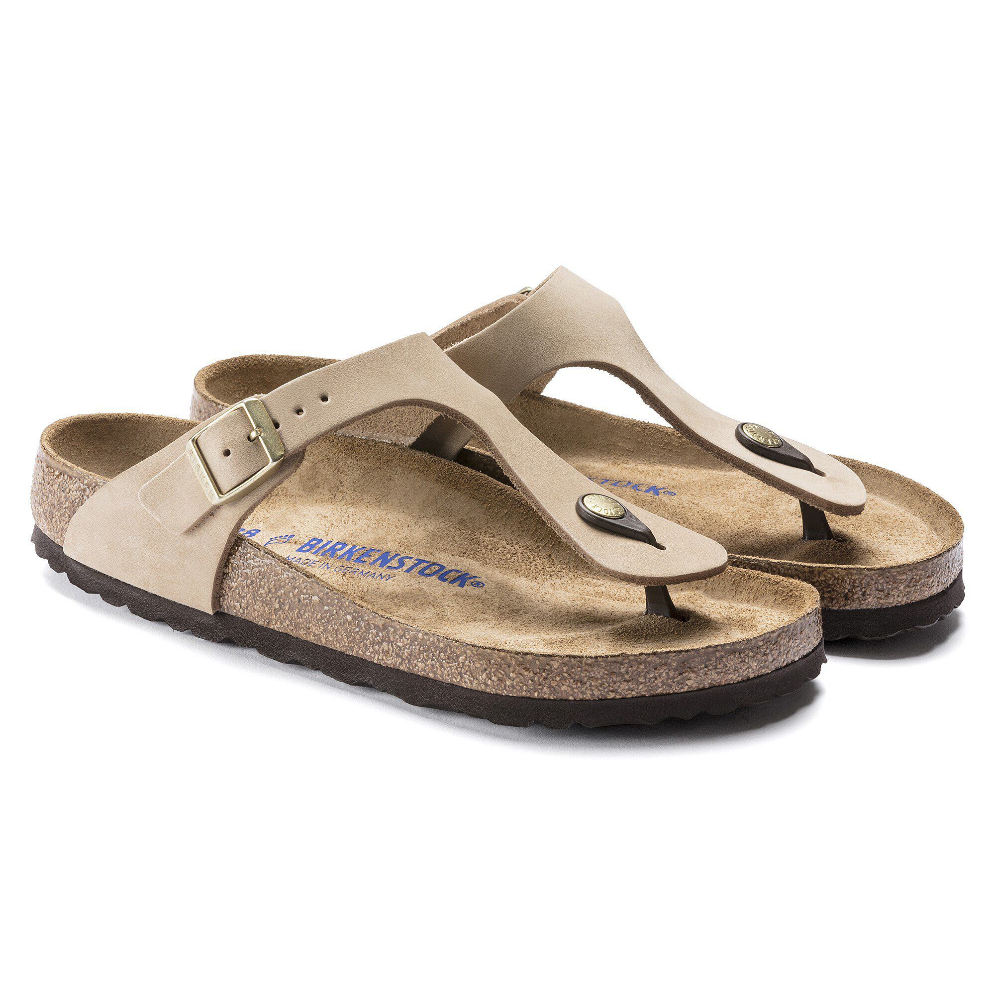 Gizeh Soft Footbed Cuir Nubuck