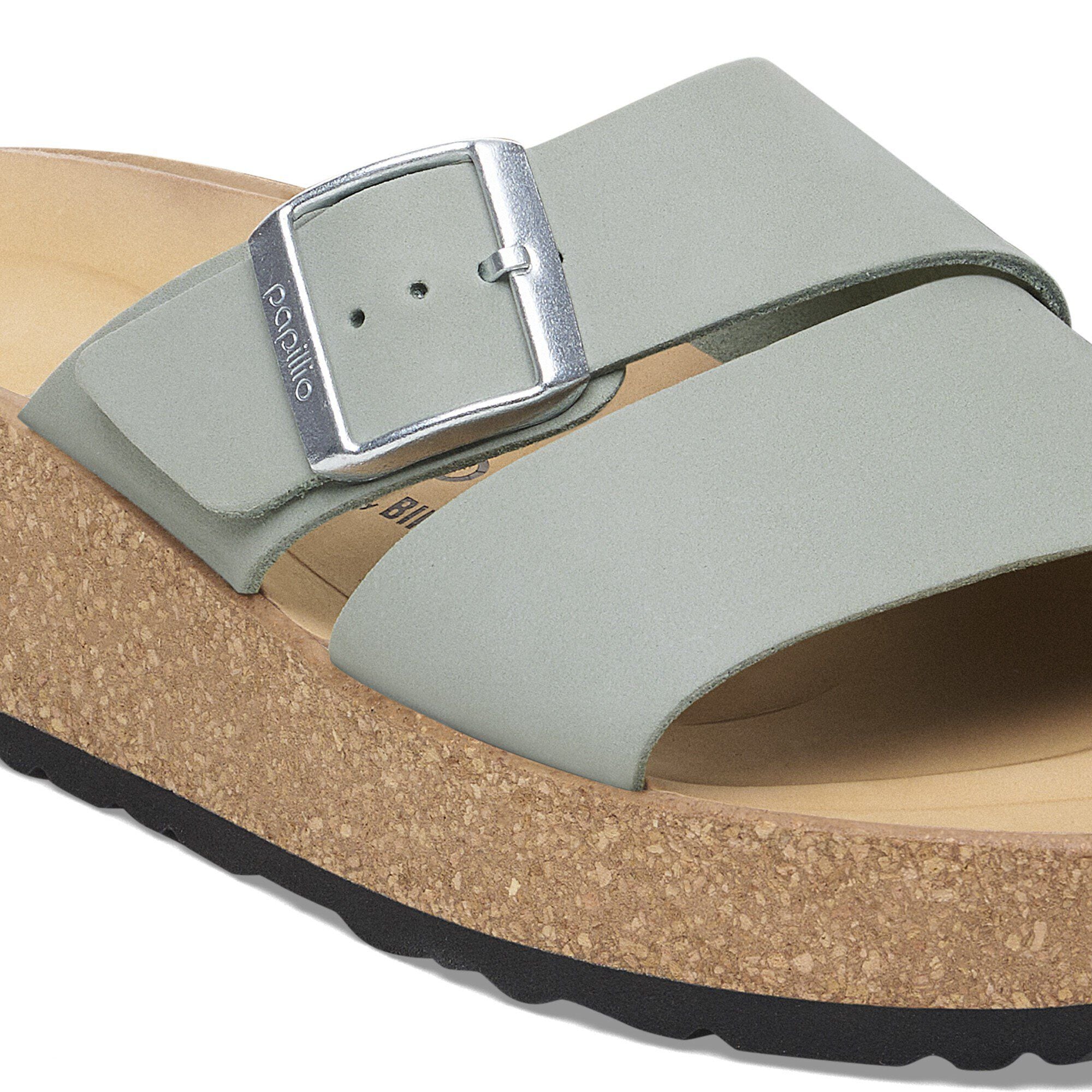 Chaussure en cuir nubuck Almina