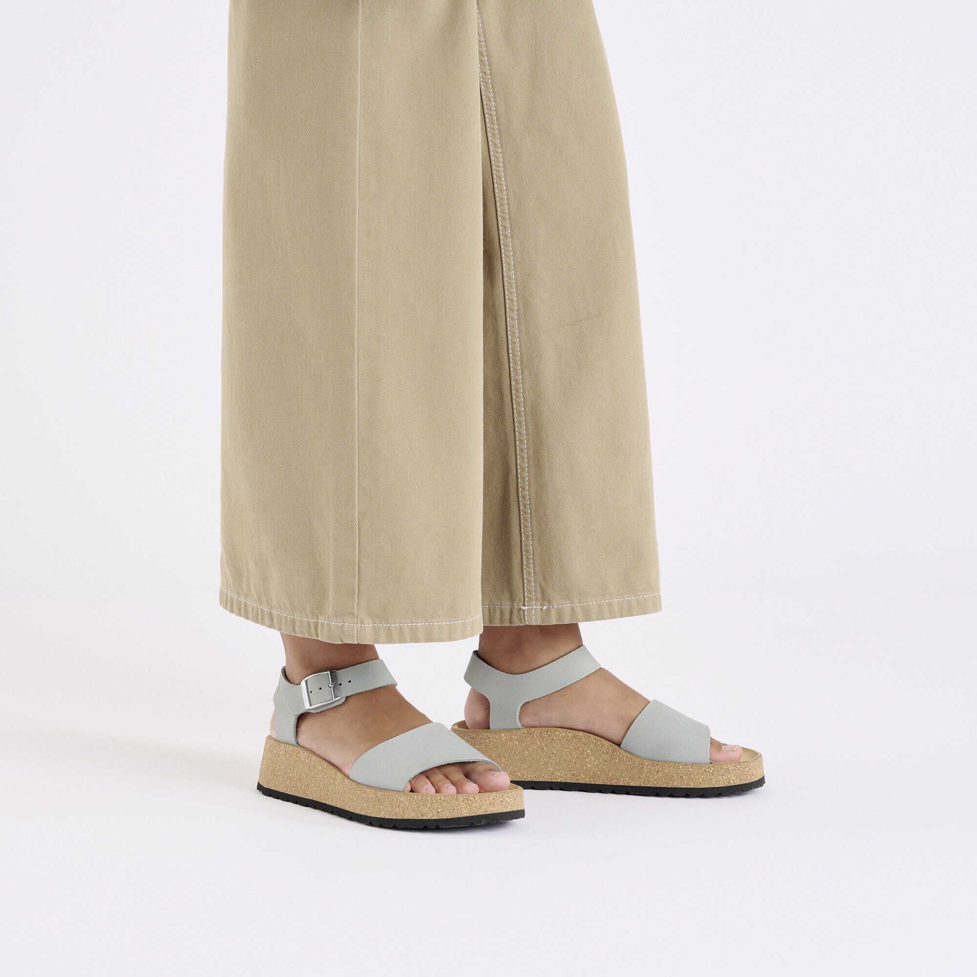 Sandalette Glenda en cuir nubuck