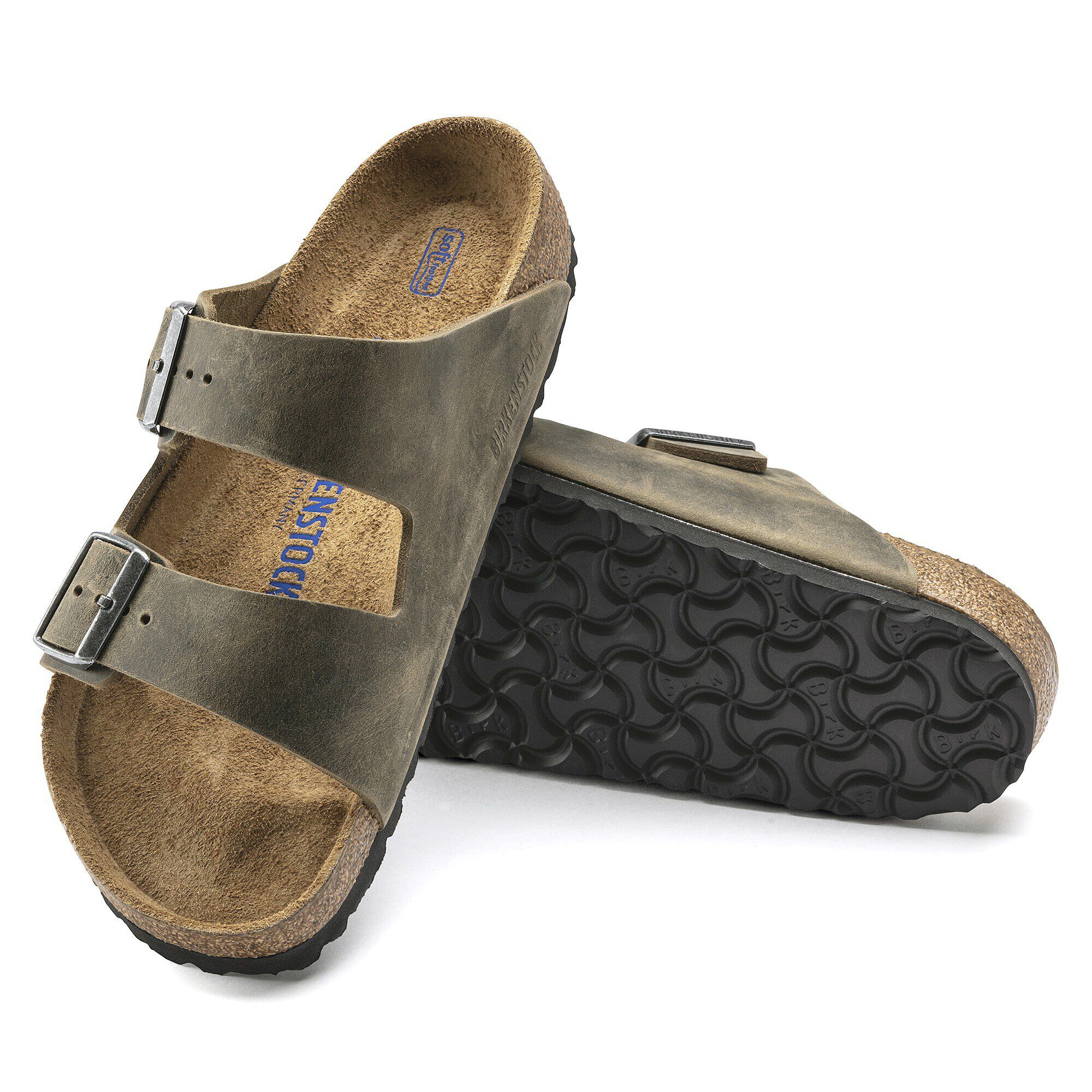 Arizona Soft Footbed Cuir Naturel Huilé