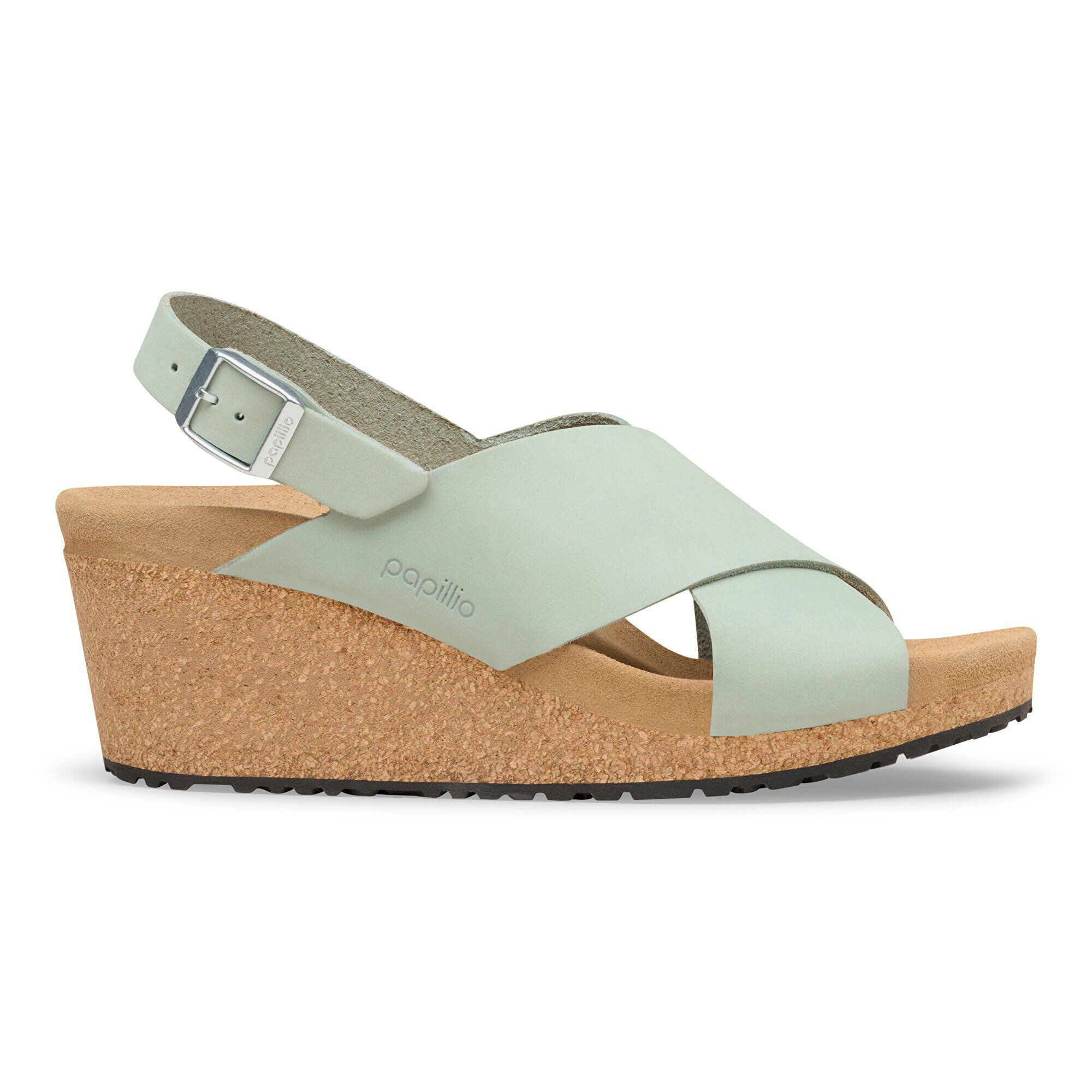 Sandale en cuir nubuck Samira