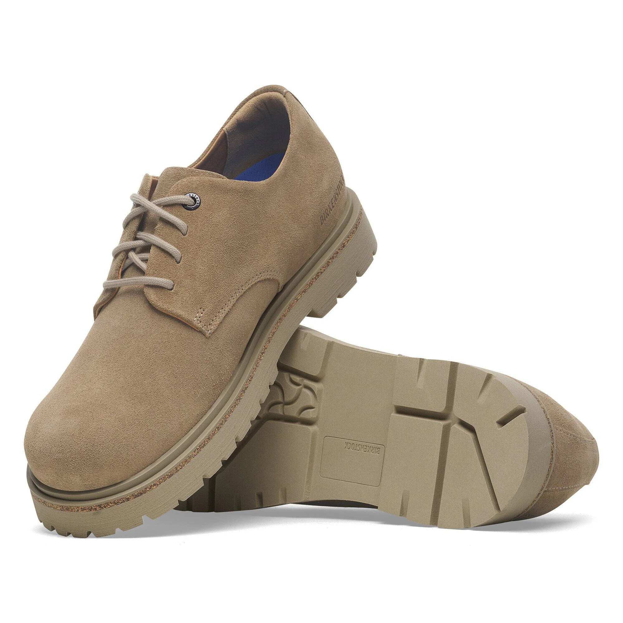 Mocassin en cuir velours Highwood à lacets