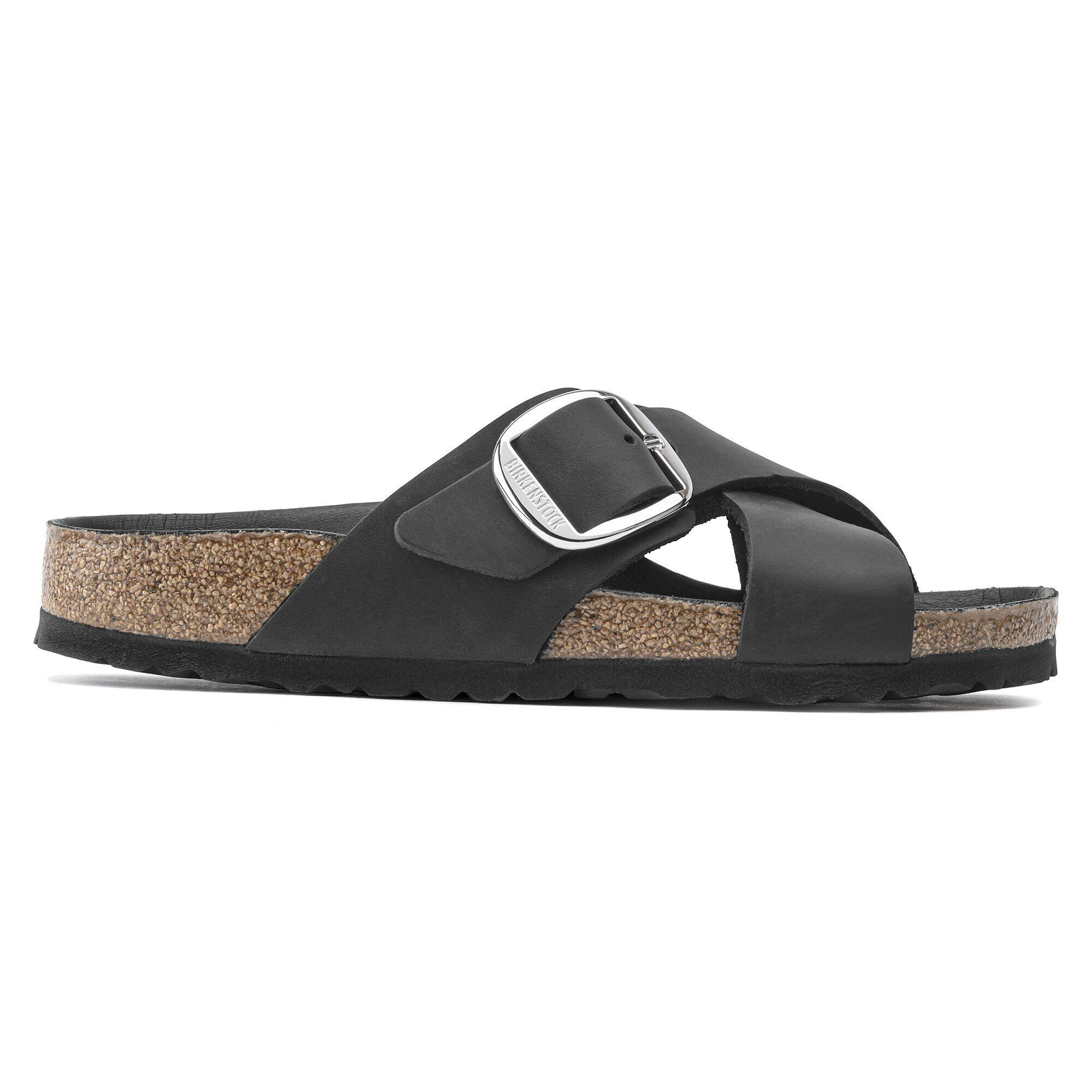 Siena Big Buckle Cuir Naturel Huilé